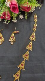 Saree Sita Har and Earrings